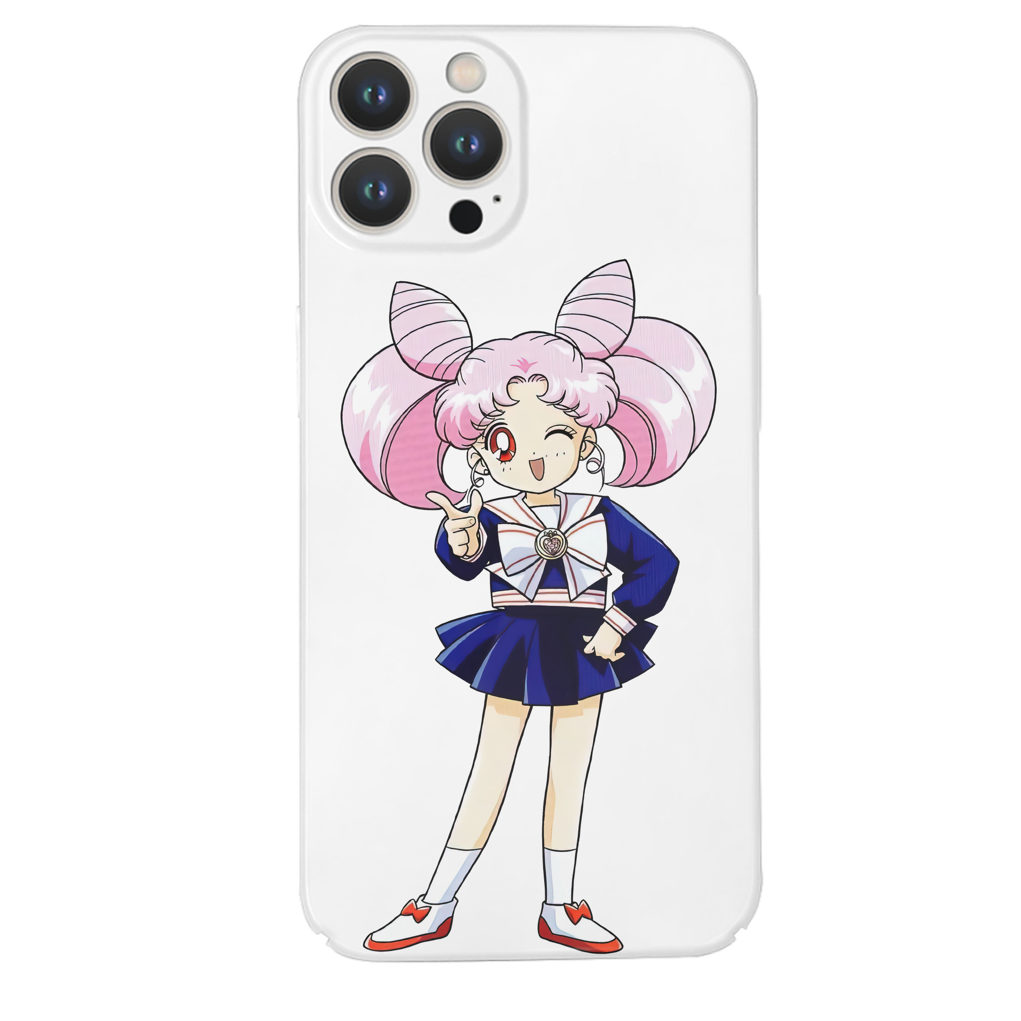 （画像用） 美少女戦士セーラームーン ちびうさ Sailor Moon Chibiusa Tsukino Usagi Small Lady Serenity 【iPhone 14シリーズ対応】ハードケース